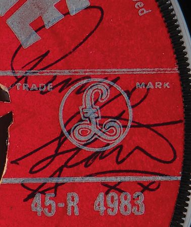 Lot #9003 Beatles (2) Signed Parlophone ‘Please Please Me’ 7-Inch Single Records - Image 4