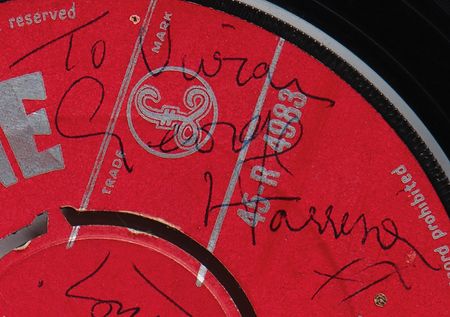 Lot #9003 Beatles (2) Signed Parlophone ‘Please Please Me’ 7-Inch Single Records - Image 6