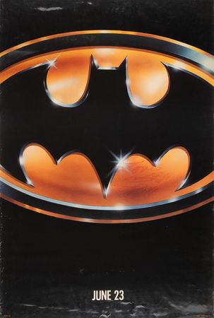 Lot #9451 Prince Signed Batman Movie Poster