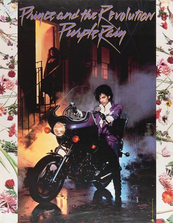 Lot #9468 Prince Purple Rain Movie Poster