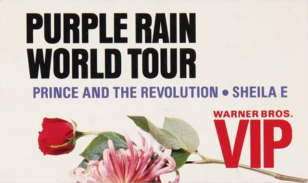 Lot #9459 Prince 'Warner Bros. VIP' Purple Rain