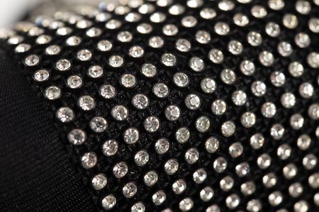 Lot #9375 Larry Graham Black Faux Diamond Scarf Presented to a Warner Bros. Records Executive - Image 5