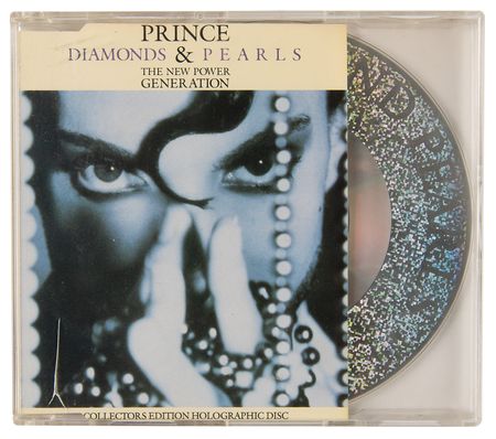 Lot #9465 Prince Collector’s Edition 'Diamond and Pearls' Holographic CD - Image 3