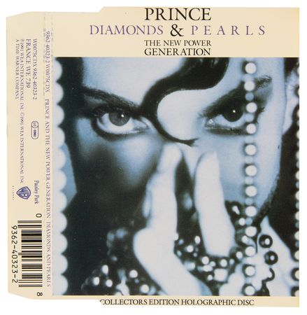 Lot #9465 Prince Collector’s Edition 'Diamond and Pearls' Holographic CD - Image 6