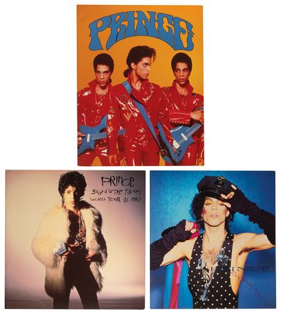 Lot #9461 Prince (3) Tour Programs - Sign o' the