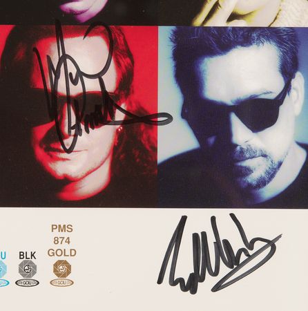 Lot #9393 Van Halen Signed CD Color Proof - Balance - Image 3