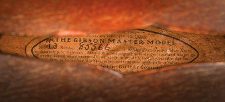 Lot #9344 Eric Clapton's Personally-Owned 1928 Gibson L-3 Acoustic Guitar - Image 10