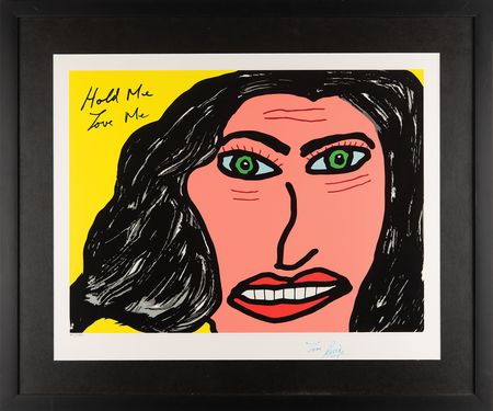 Lot #9108 Ringo Starr Signed Serigraph Print - 'Hold Me, Love Me' (Ltd. Ed. #51/150) - Image 1