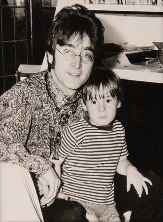 Lot #9047 John Lennon, Cynthia Lennon, and Julian Lennon (3) Signatures with Family Photos by Leslie Bryce - Image 8