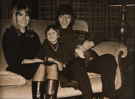 Lot #9047 John Lennon, Cynthia Lennon, and Julian Lennon (3) Signatures with Family Photos by Leslie Bryce - Image 9