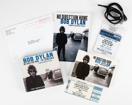 Lot #9211 Bob Dylan: Tony Glover Interview Transcript and Promo Materials for 'No Direction Home' - Image 1