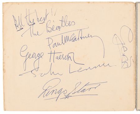 Lot #9006 Beatles Signed Photograph Folder (1963) - Image 2