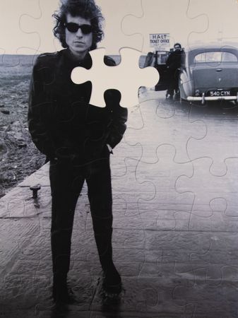 Lot #9208 Bob Dylan 'Missing Piece' Poster by Barry Feinstein (24? x 32?) - Image 1