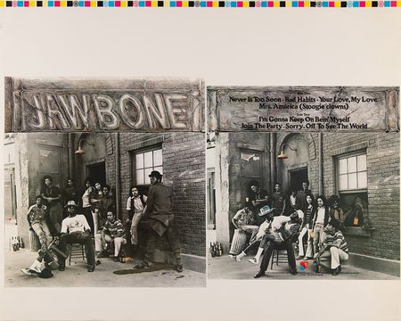 Lot #9295 Jawbone Album Cover Test Print Proof by Barry Feinstein - Unreleased - Image 1