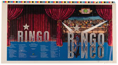 Lot #9112 Ringo Starr Album Cover Test Print Proof by Barry Feinstein - Ringo - Image 1