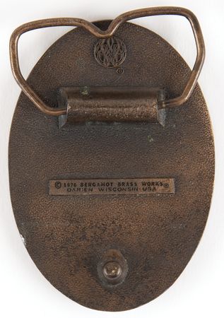 Lot #9210 Bob Dylan: Rolling Thunder Revue Belt Buckle - From the Personal Collection of Barry Feinstein - Image 2