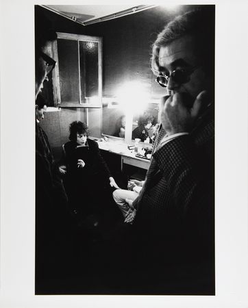 Lot #9144 Bob Dylan and Albert Grossman Oversized Photograph by Barry Feinstein - 'Backstage, 1966' (Ltd. Ed. #4/24) - Image 1