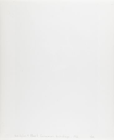 Lot #9144 Bob Dylan and Albert Grossman Oversized Photograph by Barry Feinstein - 'Backstage, 1966' (Ltd. Ed. #4/24) - Image 2