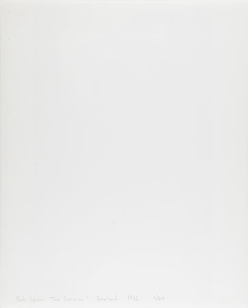 Lot #9147 Bob Dylan Oversized Photograph by Barry Feinstein - 'Tea Service, England, 1966' (Ltd. Ed. #4/24) - Image 2