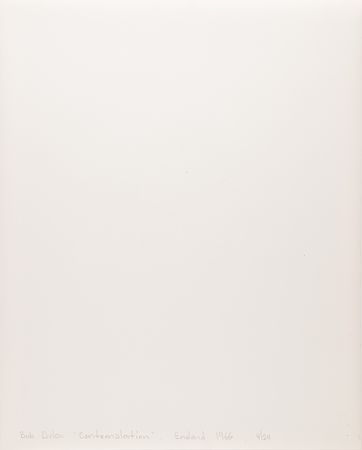 Lot #9148 Bob Dylan Oversized Photograph by Barry Feinstein - 'Contemplation, England, 1966' (Ltd. Ed. #4/24) - Image 2