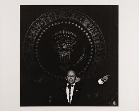 Lot #9293 Frank Sinatra Oversized Photograph by Barry Feinstein - 'JFK Inaugural Party, 1961' (Ltd. Ed. #4/24) - Image 1