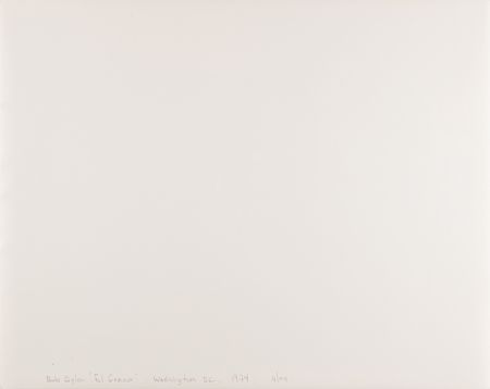 Lot #9156 Bob Dylan Oversized Photograph by Barry Feinstein - 'El Greco, Washington, D.C., 1974' (Ltd. Ed. #4/24) - Image 2