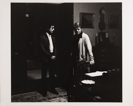 Lot #9161 Bob Dylan and Jimmy Carter Oversized Photograph by Barry Feinstein - 'The Genius and the Saint, 1974' (Ltd. Ed. #4/24) - Image 1