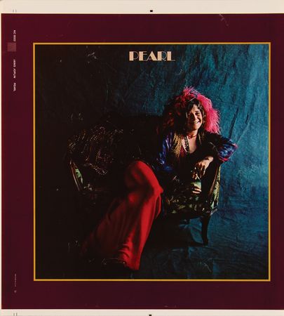 Lot #9314 Janis Joplin Album Cover Test Print Proof by Barry Feinstein - Pearl - Image 1