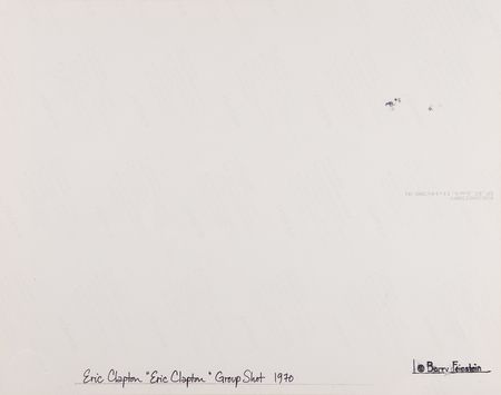 Lot #9345 Eric Clapton and Friends Oversized Photograph by Barry Feinstein - Image 2