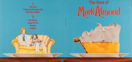 Lot #9408 Mark Almond Album Cover Test Print Proof by Barry Feinstein - The Best of Mark Almond - Image 1