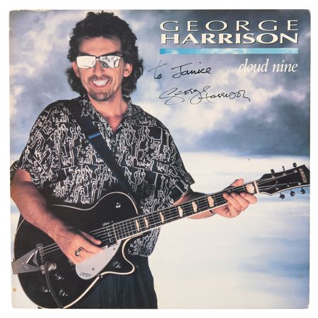 Lot #9062 George Harrison Signed Album - Cloud Nine - Image 1