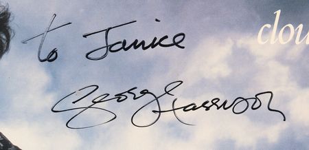 Lot #9062 George Harrison Signed Album - Cloud Nine - Image 2