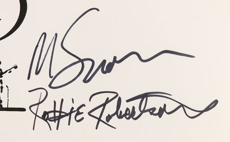 Lot #9358 The Band: Robbie Robertson and Martin Scorsese Signed 40th Anniversary Collector?s Edition of The Last Waltz - Image 2