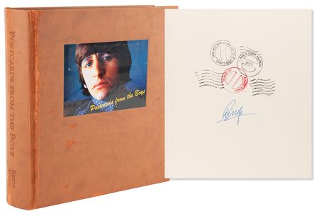 Lot #9109 Ringo Starr Signed Book - Postcards from the Boys (Ltd. Ed. #1052/2500) - Image 1
