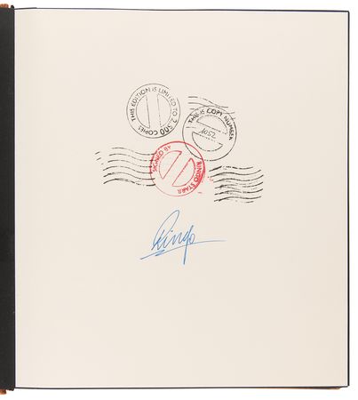 Lot #9109 Ringo Starr Signed Book - Postcards from the Boys (Ltd. Ed. #1052/2500) - Image 4