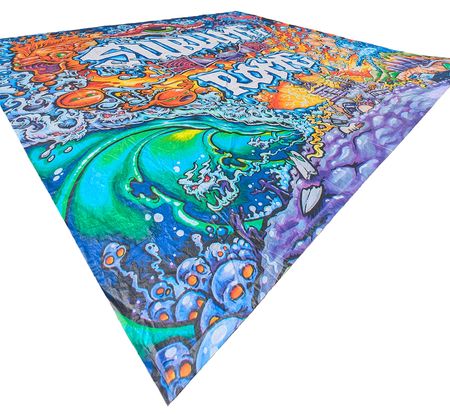 Lot #9491 Sublime with Rome Massive Stage-Used 2015 Summer Tour 'Sirens' Concert Backdrop (33-feet x 30-feet) - Image 4