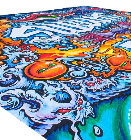Lot #9491 Sublime with Rome Massive Stage-Used 2015 Summer Tour 'Sirens' Concert Backdrop (33-feet x 30-feet) - Image 6