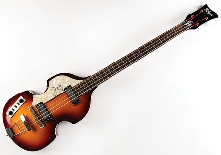 Lot #9053 Paul McCartney Signed Hofner 'Violin' Bass Guitar - Image 1