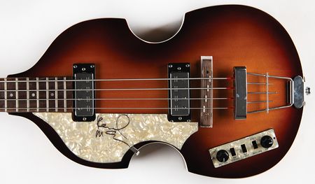 Lot #9053 Paul McCartney Signed Hofner 'Violin' Bass Guitar - Image 3