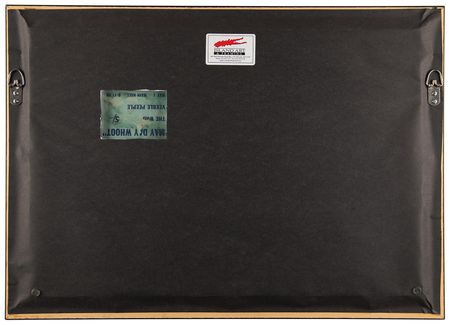 Lot #9268 The Who Early Signed 'May Day Whoot' Ticket - Image 3