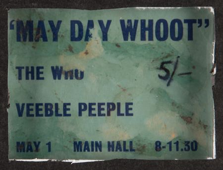 Lot #9268 The Who Early Signed 'May Day Whoot' Ticket - Image 4