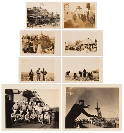 Lot #410 World War II: Henry J. Renzi's Photographic Archive (700+) as a Coast Guard Cameraman During the European and Pacific Campaigns - Image 10