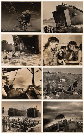 Lot #410 World War II: Henry J. Renzi's Photographic Archive (700+) as a Coast Guard Cameraman During the European and Pacific Campaigns - Image 4
