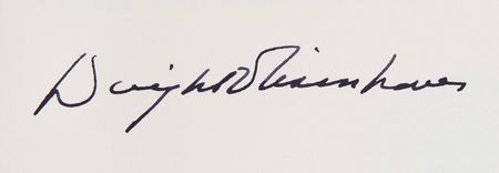 Lot #474 Dwight D. Eisenhower Signed Book - Mandate for Change - Image 2