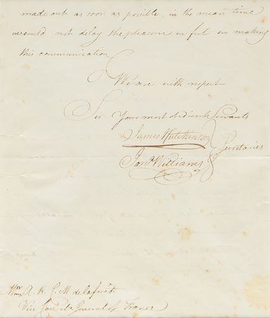 Lot #3 Thomas Jefferson Signed American Philosophical Society Certificate - Image 7