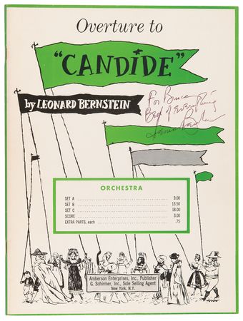 Lot #750 Leonard Bernstein's Stage-Used Baton for NY Philharmonic's Performance of Shostakovich's Symphony No. 5 in 1967 - Image 8