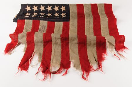 Lot #360 Normandy Invasion Flag from USS LST-392 - Rare 48-Star Naval Ensign Flag from D-Day - Image 6