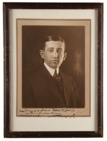 Lot #852 Will Hays Signed Photograph - Image 1