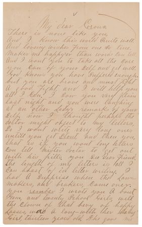 Lot #234 Jim Younger Autograph Letter Signed from Minnesota State Prison - 