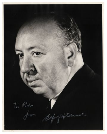 Lot #855 Alfred Hitchcock Signed Oversized